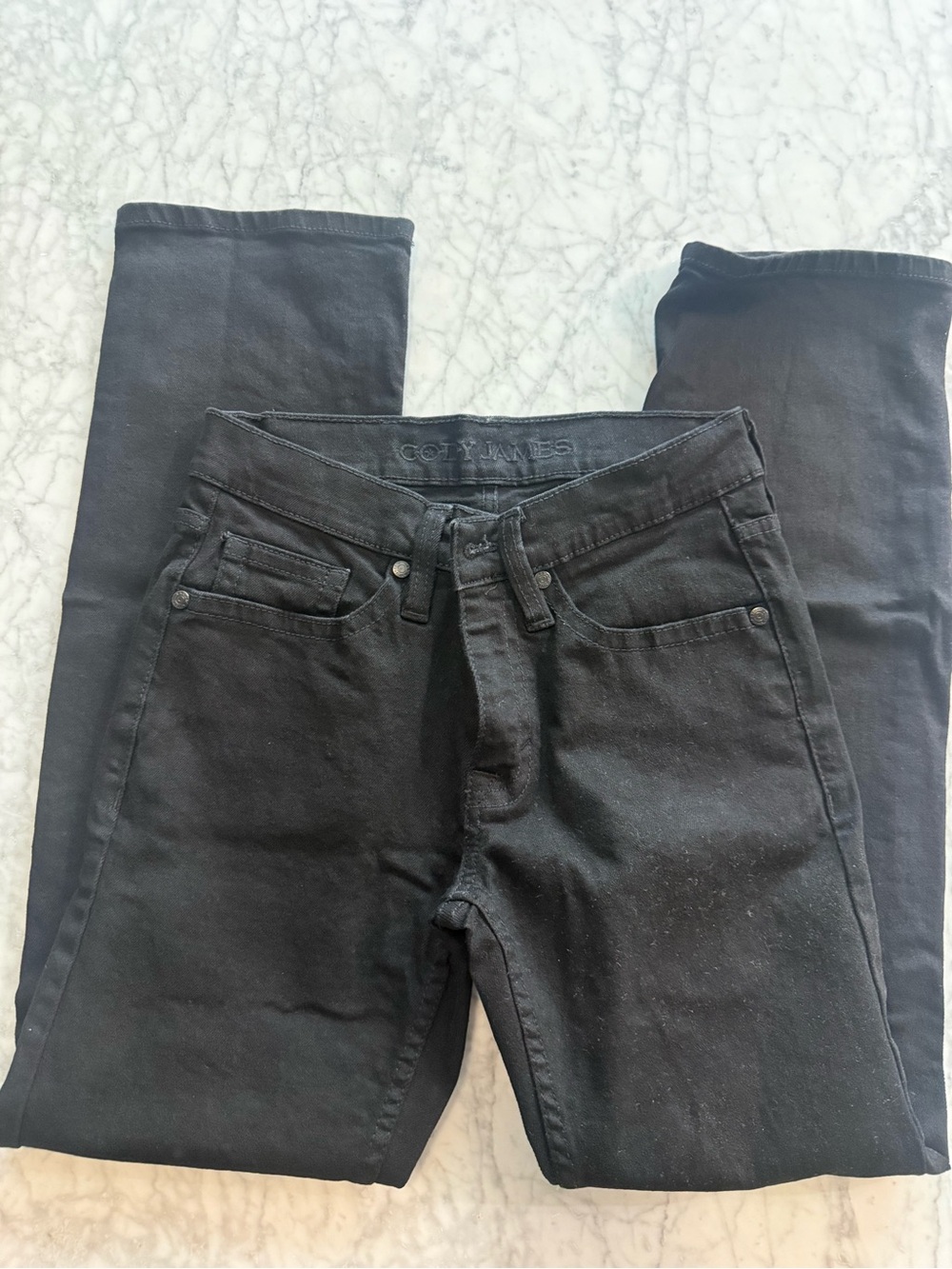 Relaxed Black Men’s Jeans by COY JAMES